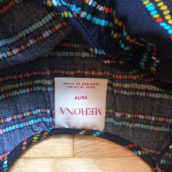 MERONA Maxi Dress Blue Adjustable Straps XS - Picture 3 of 4